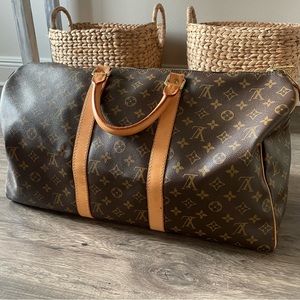 louis vuitton 
Keepall Bandoulière 50 - vintage travel bag